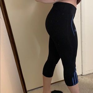 ADIDAS cropped workout pants SMALL